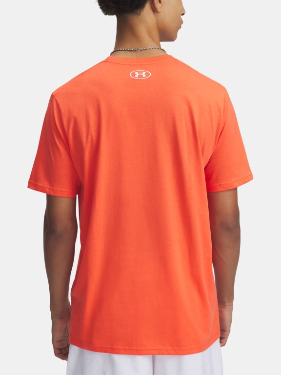 Футболка Under Armour Sportstyle Logo Update SS Man Orange