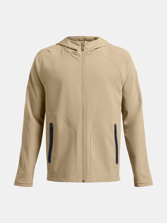 Куртка Under Armour Unstoppable Full Zip Jr коричнева