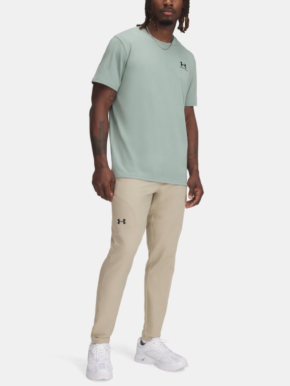 Штани Under Armour Unstoppable Tapered коричневі