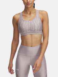 Бюстгальтер Under Armour Crossback Mid Print Wmn Grey