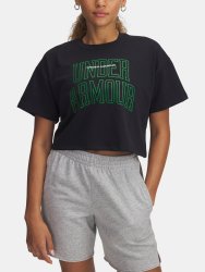 Футболка Under Armour Varsity Mix Hss Crop Wmn Black