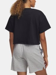 Футболка Under Armour Varsity Mix Hss Crop Wmn Black