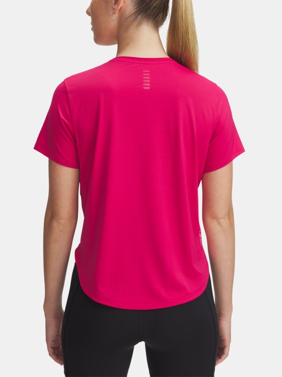 Футболка Under Armour Launch Elite Shortsleeve Wmn Pink