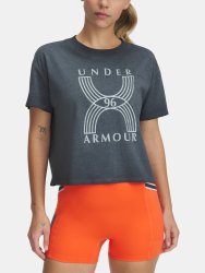 Футболка Under Armour Run 96 Graphic SS Wmn Black