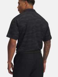 Футболка Under Armour Drive Chill Printed Polo Man чорна
