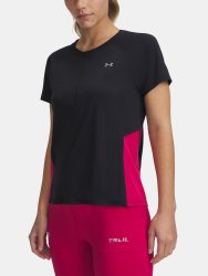 Футболка Under Armour Trail Run Zip SS Wmn Black