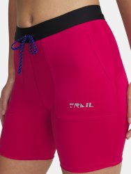 Шорти Under Armour Trail Run Fitted Short Wmn Pink