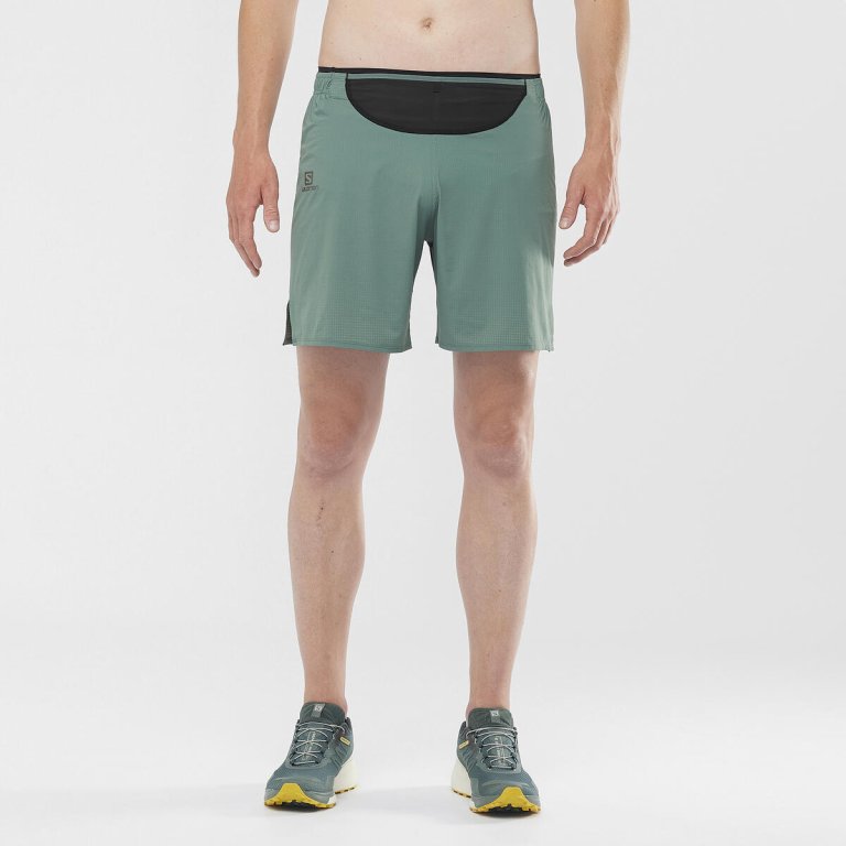 Чоловічі шорти Salomon SENSE SHORT M - салатовий/чорний