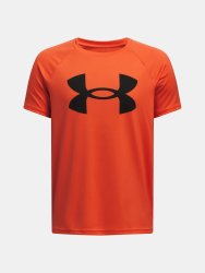 Футболка Under Armour Tech Big Logo SS Jr Orange