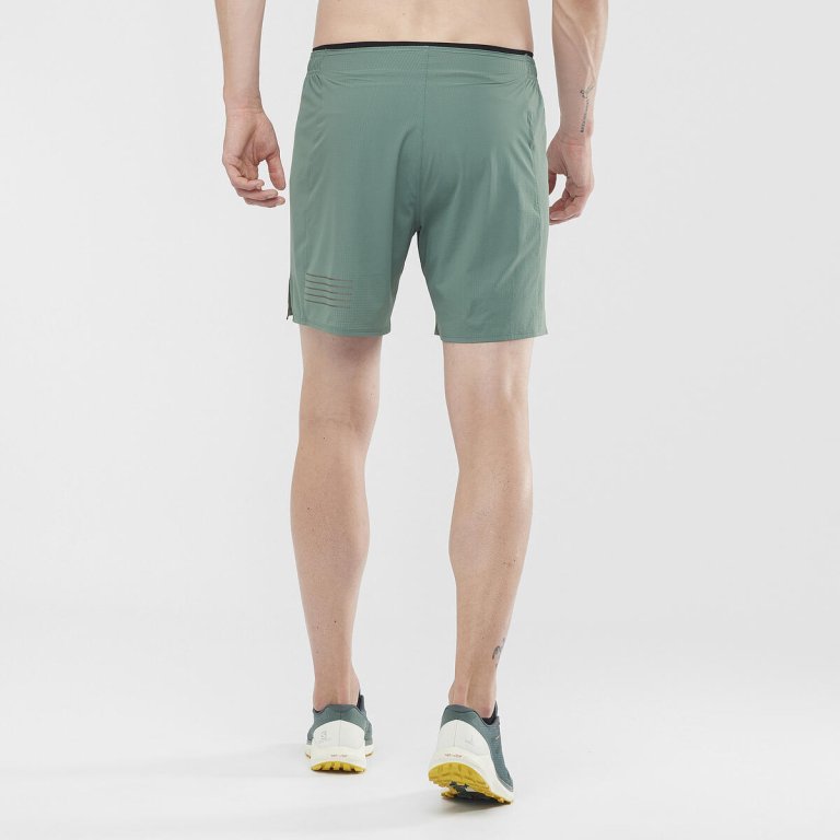 Чоловічі шорти Salomon SENSE SHORT M - салатовий/чорний