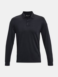 Футболка Under Armour Tac Performance Polo LS 2.0 Man Blue