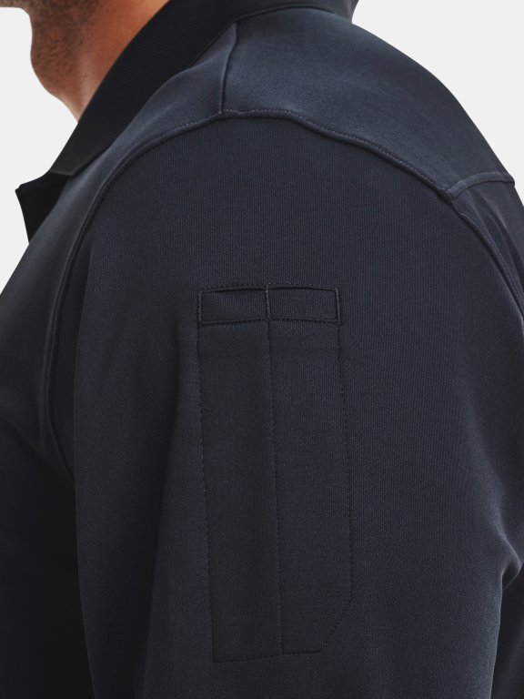 Футболка Under Armour Tac Performance Polo LS 2.0 Man Blue