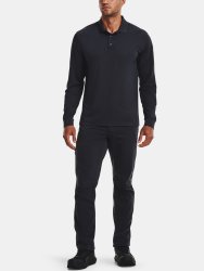 Футболка Under Armour Tac Performance Polo LS 2.0 Man Blue