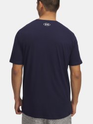 Футболка Under Armour Camo Chest Stripe SS Man Blue