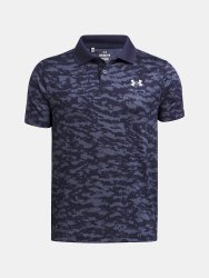 Футболка Under Armour Matchplay Printed Polo Jr Blue