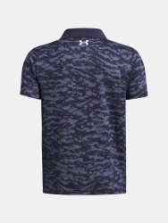 Футболка Under Armour Matchplay Printed Polo Jr Blue