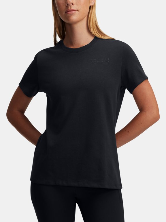 Футболка Under Armour Hwt Branded Core SS Wmn Black