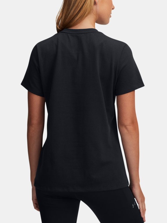 Футболка Under Armour Hwt Branded Core SS Wmn Black