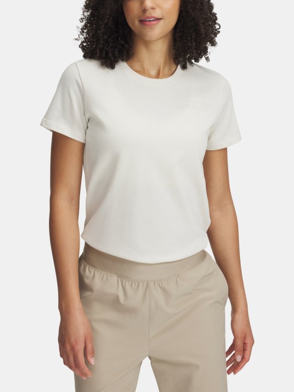 Футболка Under Armour Hwt Branded Core SS Wmn Brown