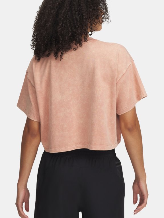 Футболка Under Armour Hwt Wash SS Wmn Pink