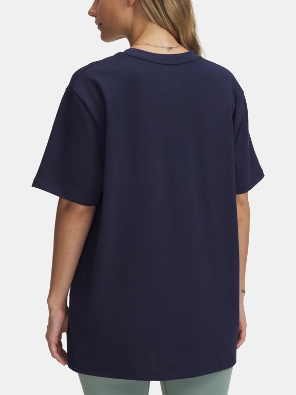 Футболка Under Armour Hwt Os Collegiate SS Wmn Blue