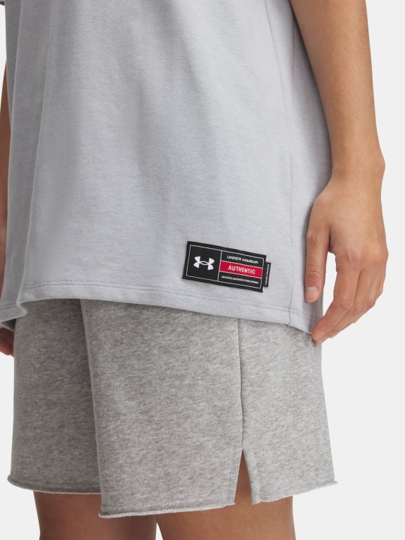 Футболка Under Armour Hwt Os 96 SS Wmn Grey