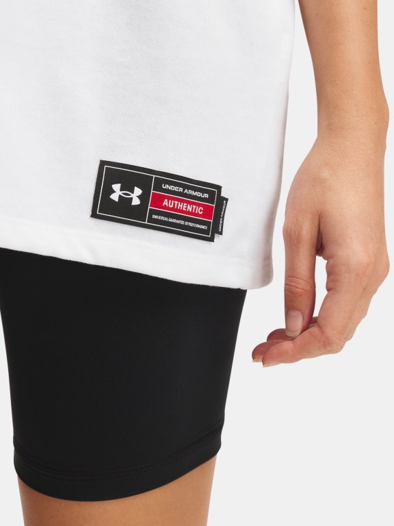 Футболка Under Armour Hwt Os 96 SS Wmn White