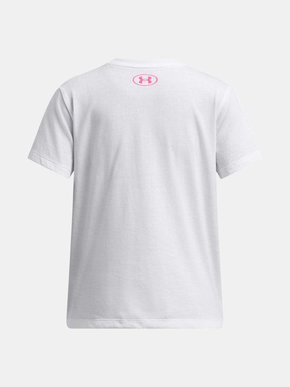 Футболка Under Armour Big Logo SS Jr White