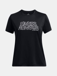 Футболка Under Armour Tech Wordmark SS Jr Black