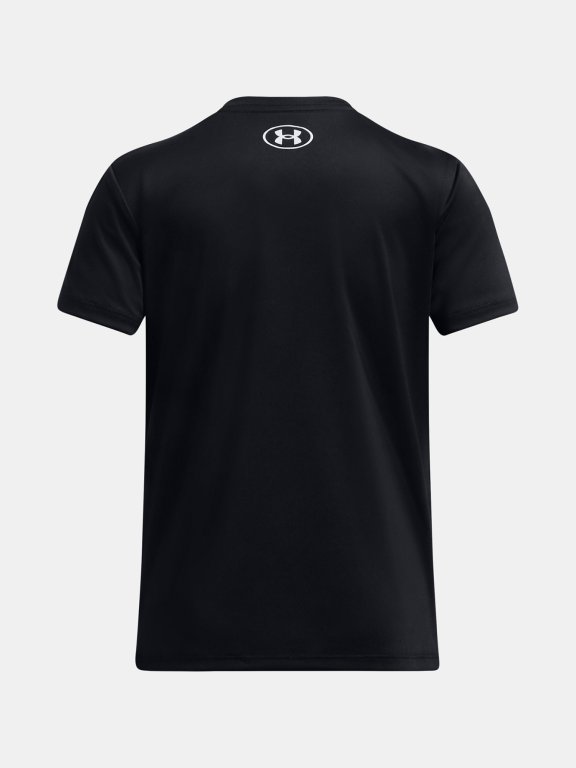 Футболка Under Armour Tech Wordmark SS Jr Black