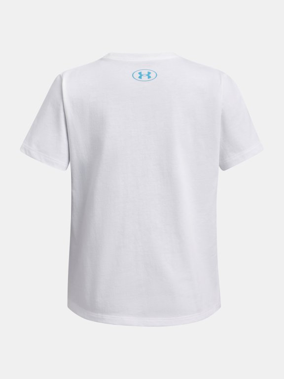 Футболка Under Armour Bubble Wordmark SS Jr White