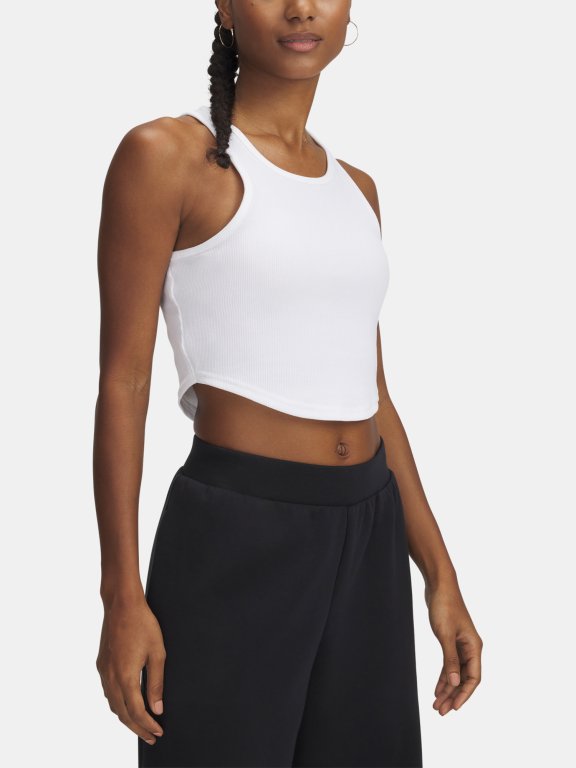 Майка Under Armour Rival Rib Tank Wmn White
