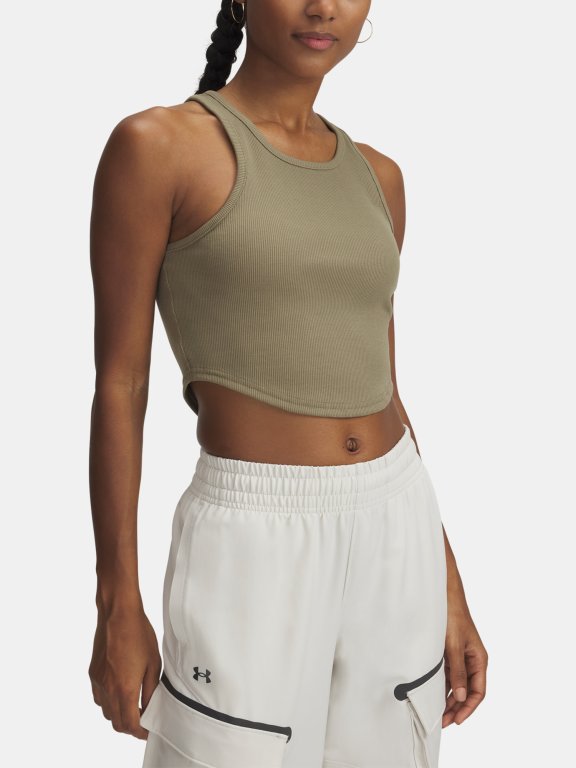 Майка Under Armour Rival Rib Tank Wmn Brown