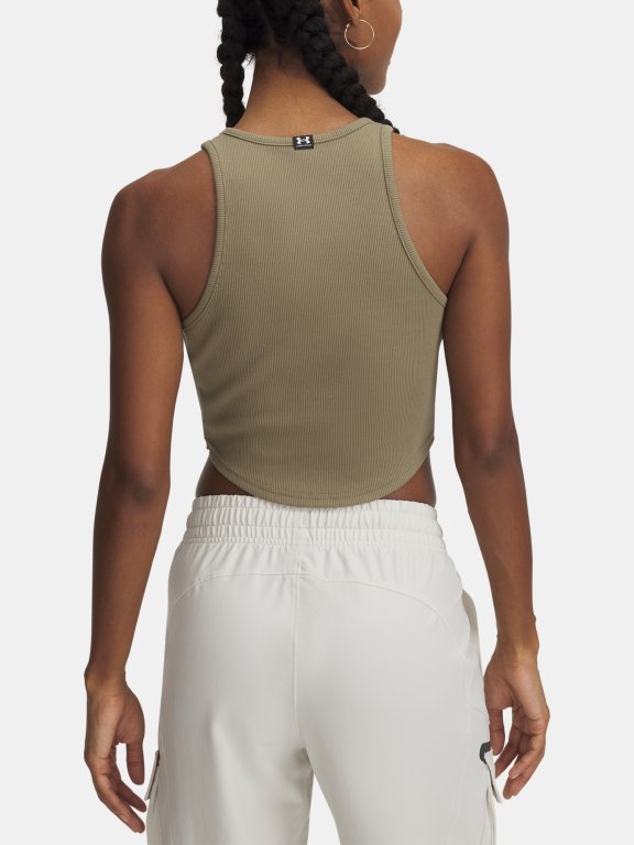 Майка Under Armour Rival Rib Tank Wmn Brown
