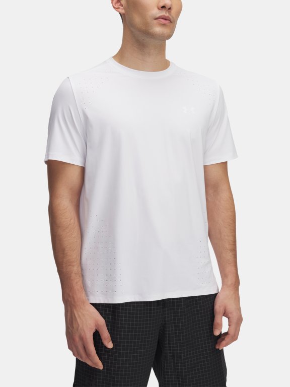 Футболка Under Armour Launch Elite Shortshirt біла