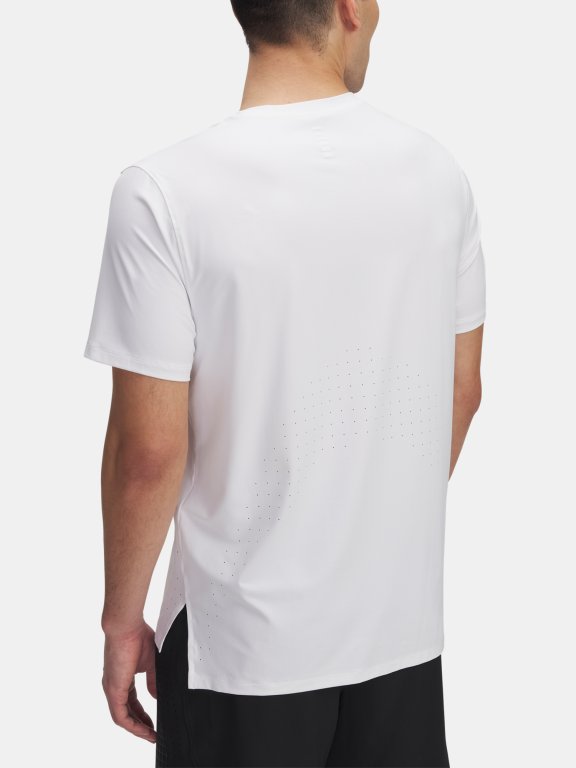 Футболка Under Armour Launch Elite Shortshirt біла