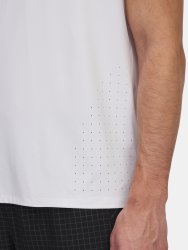 Футболка Under Armour Launch Elite Shortshirt біла