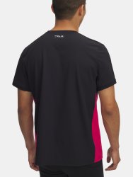 Футболка Under Armour Trail Run Zip SS Man Black