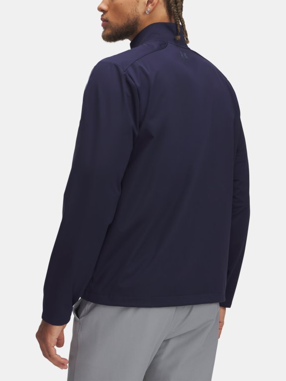 Світшот Under Armour Drive Wind Wind Full Zip синій