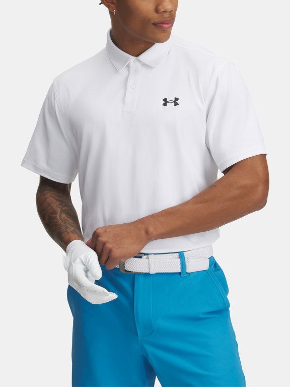 Футболка Under Armour T2G Pique Polo Man White