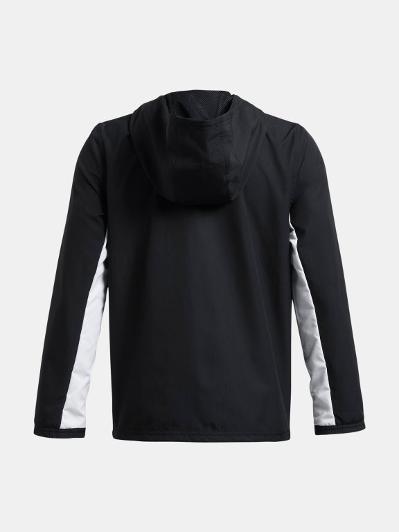 Bunda Under Armour Rival Wvn Jacket Jr Black