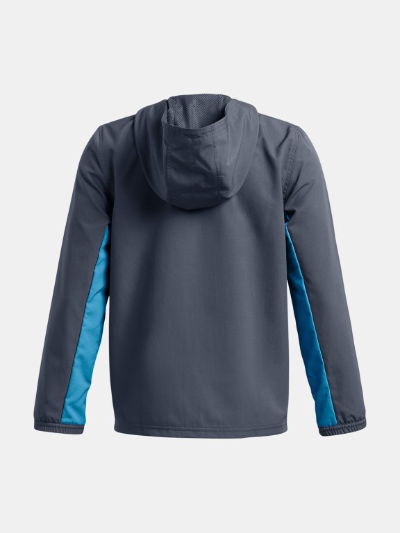 Куртка Under Armour Rival Wvn Jacket Jr Grey
