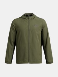 Куртка Under Armour Rival Wvn Jacket Jr Green