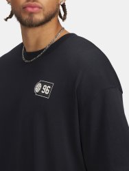 Футболка Under Armour Hwt Hoops Courtside SS Man чорна