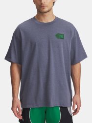 Футболка Under Armour Hwt Hoops Courtside SS Man Grey