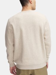 Кофта Under Armour Icon Fleece Crew Man коричнева
