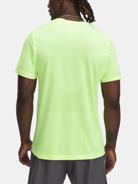Футболка Under Armour Seamless Stride SS Man жовта