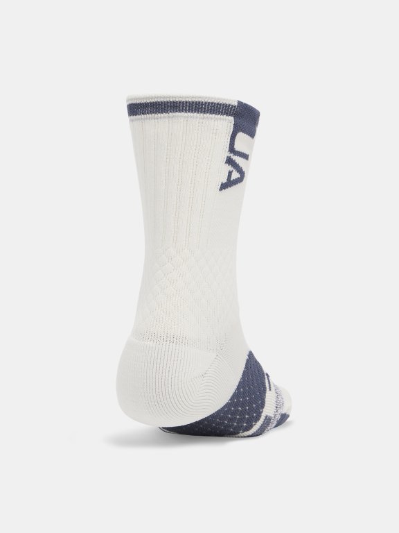 Шкарпетки Under Armour Ad Playmaker 1Pk Mid Uni White