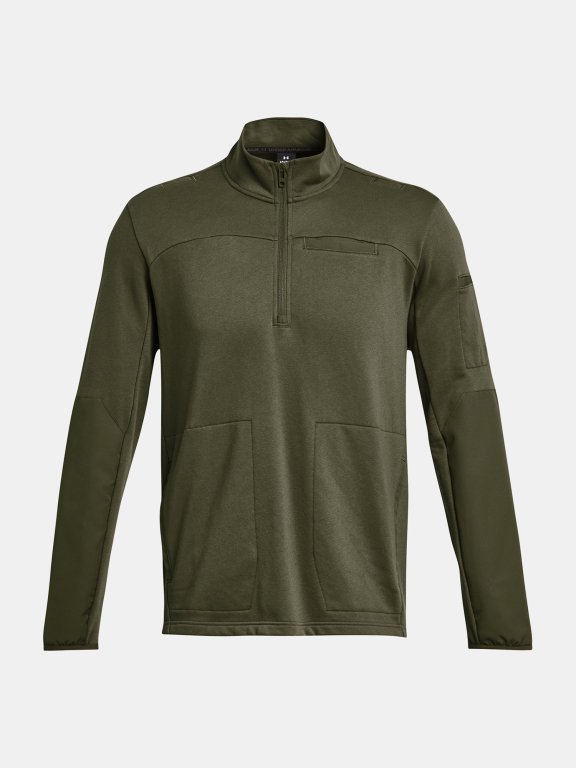 Кофта Under Armour Tac Rival Job Fleece Man Green