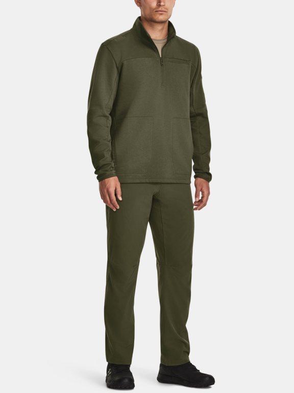 Кофта Under Armour Tac Rival Job Fleece Man Green